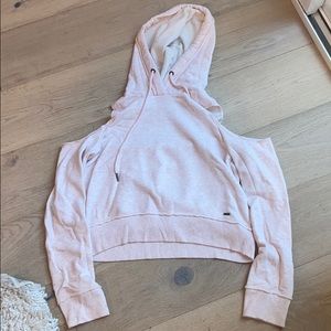Pink Hollister hoodie